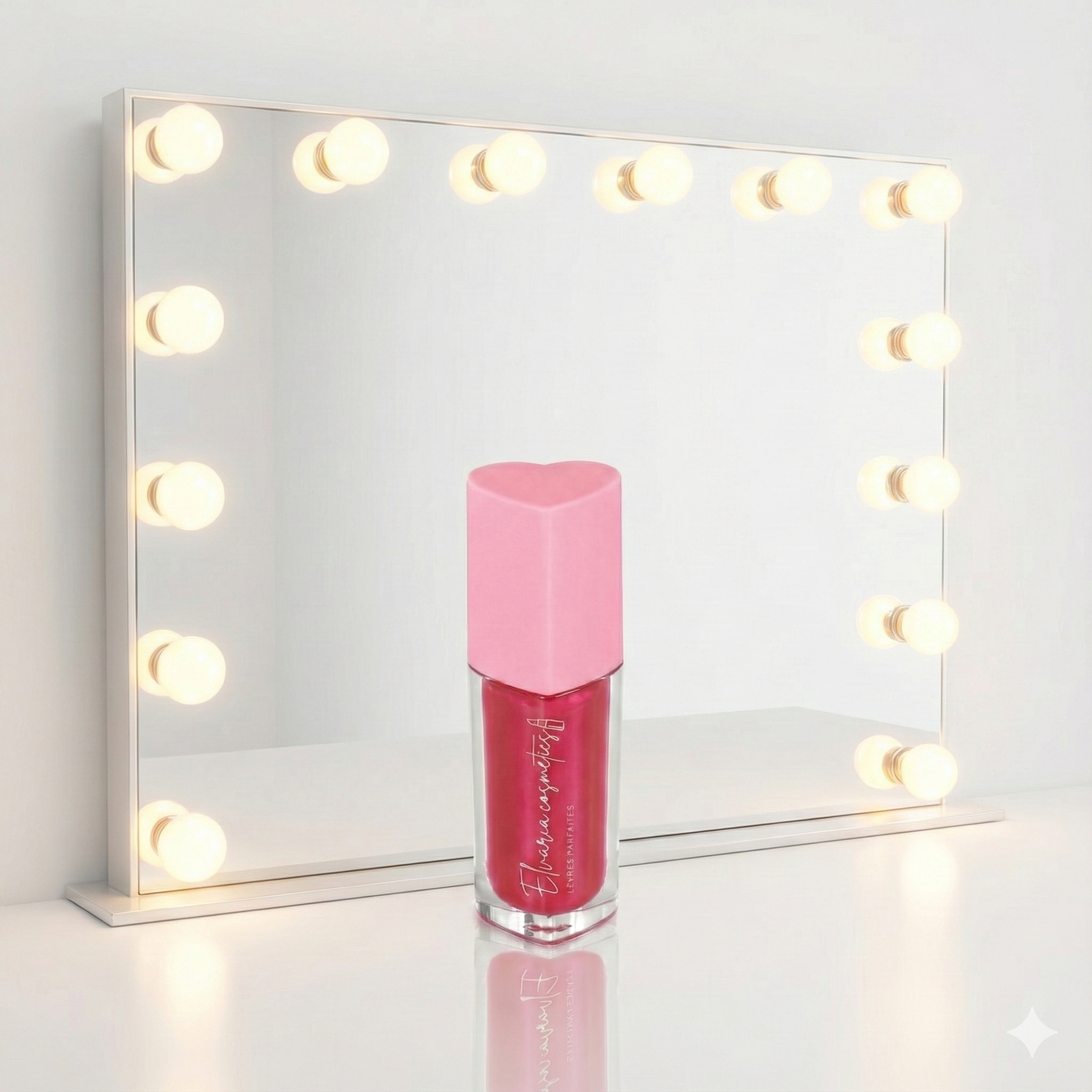 Elvaria Rose Crimson Liquid Matte Lipstick (8 ml)